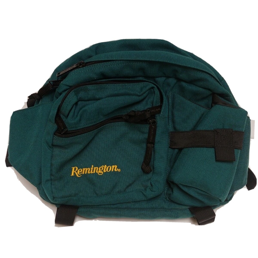 REMINGTON Pocket & Pouch Fanny Pack Apron Belt Hunting / Hiking Green Fits 53"